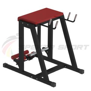 Купить Обратная гиперэкстензия Spektr Sport с отягощением (свободный вес) в Междуреченске 